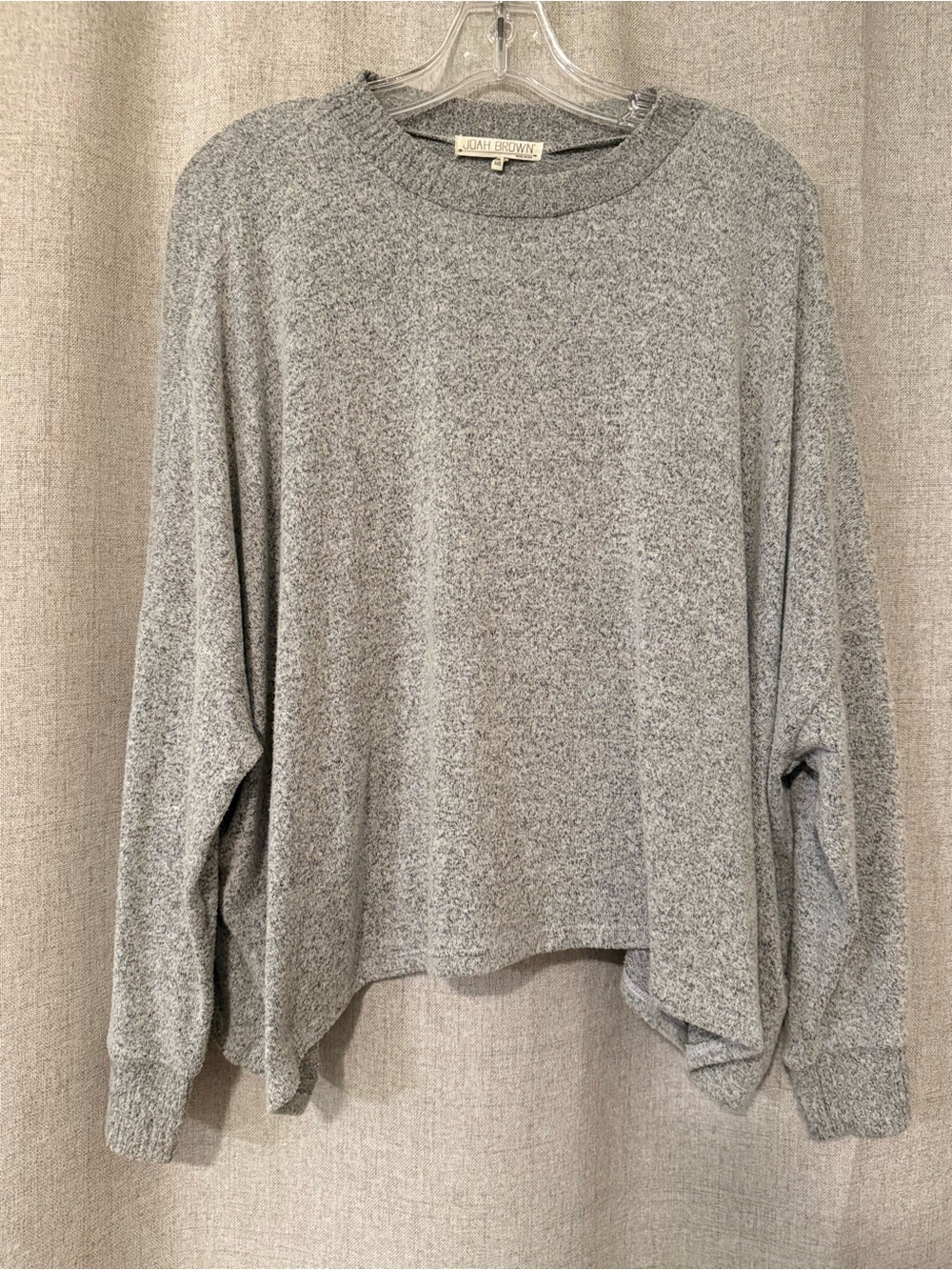 Joah Brown Oversized Slouchy Crewneck Sweater | OS